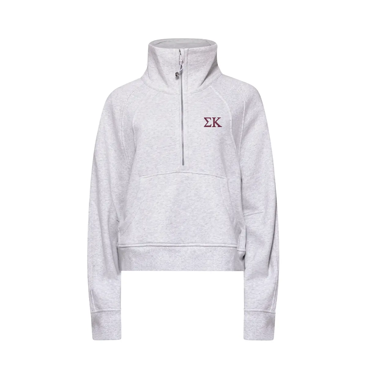 Sigma Kappa Lululemon Scuba Oversized Funnel-Neck Half Zip 1
