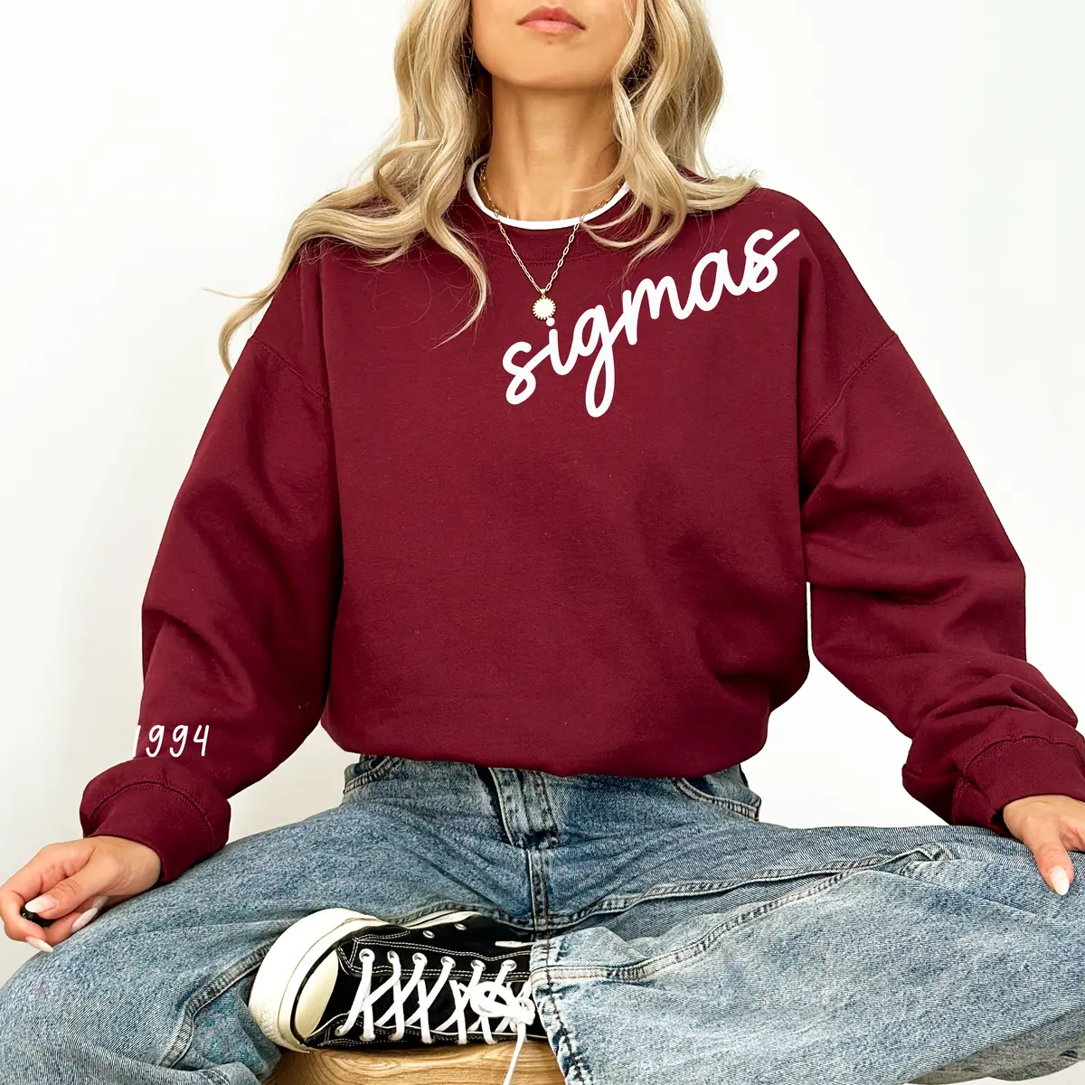 Sigma Psi Zeta 1994 Avenue Crewneck 1