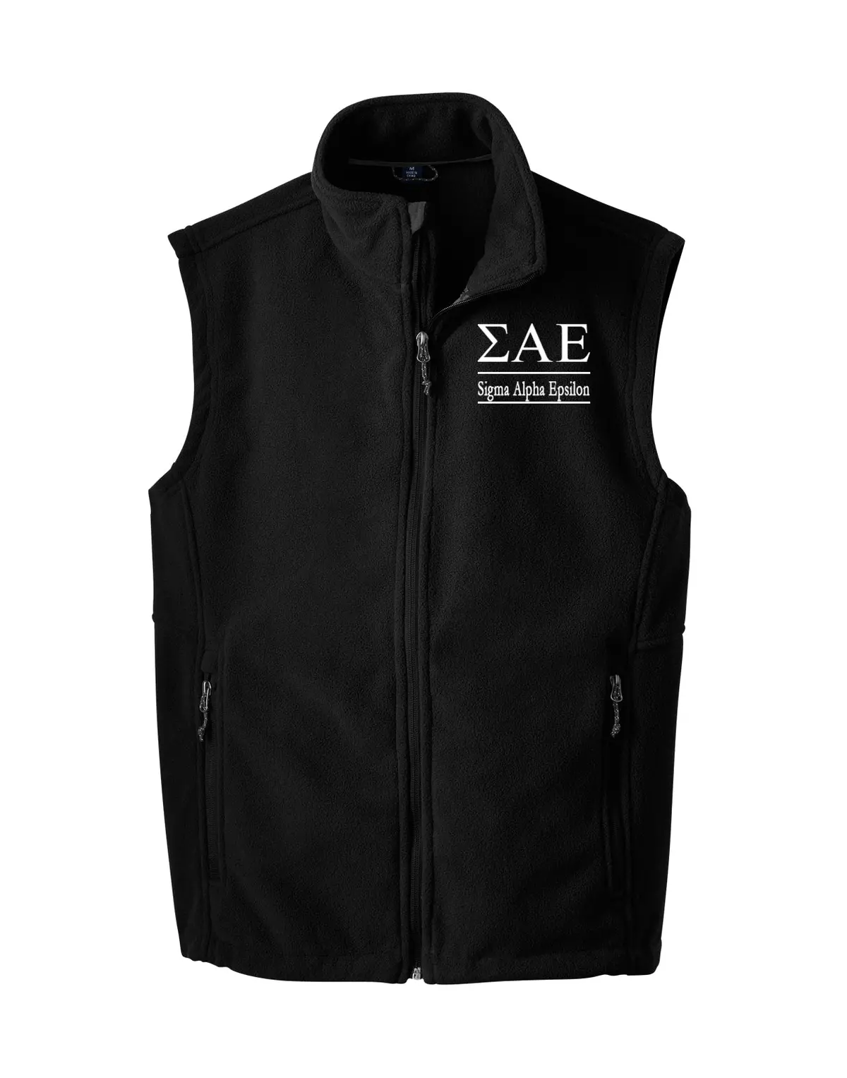 Sigma Alpha Epsilon Fleece Vest 1