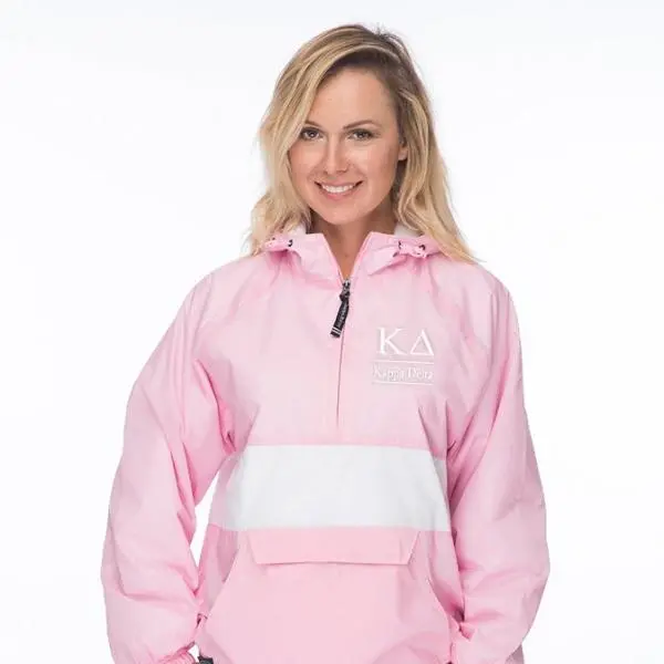 Kappa Delta Classic Striped Windbreaker - Lined 1