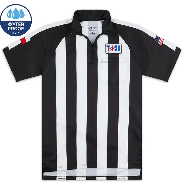 Texas Taso Logo Dye Sublimated Short Sleeve Rain Shirt 1