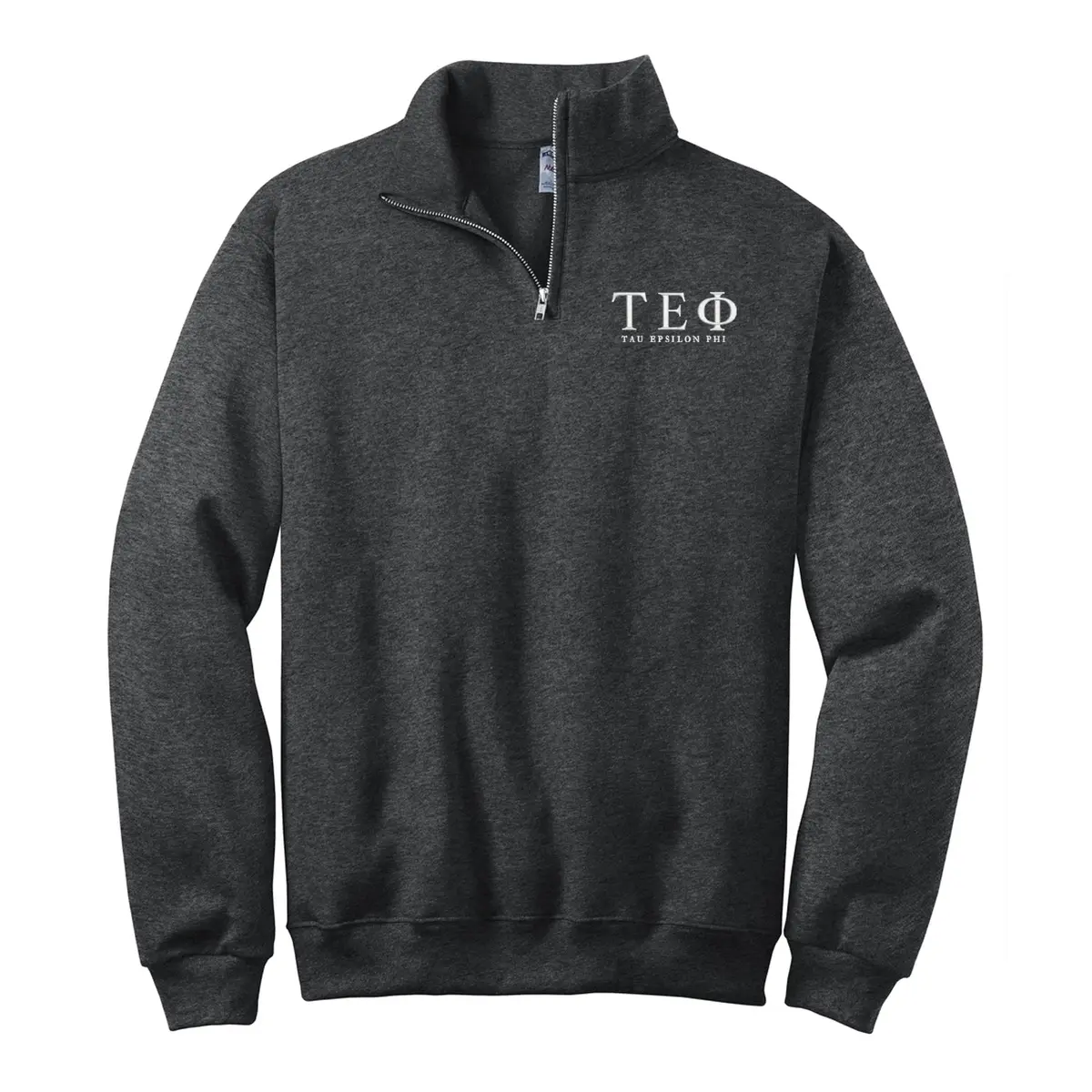 Tau Epsilon Phi Quarter Zip Pullover Sweatshirt 1