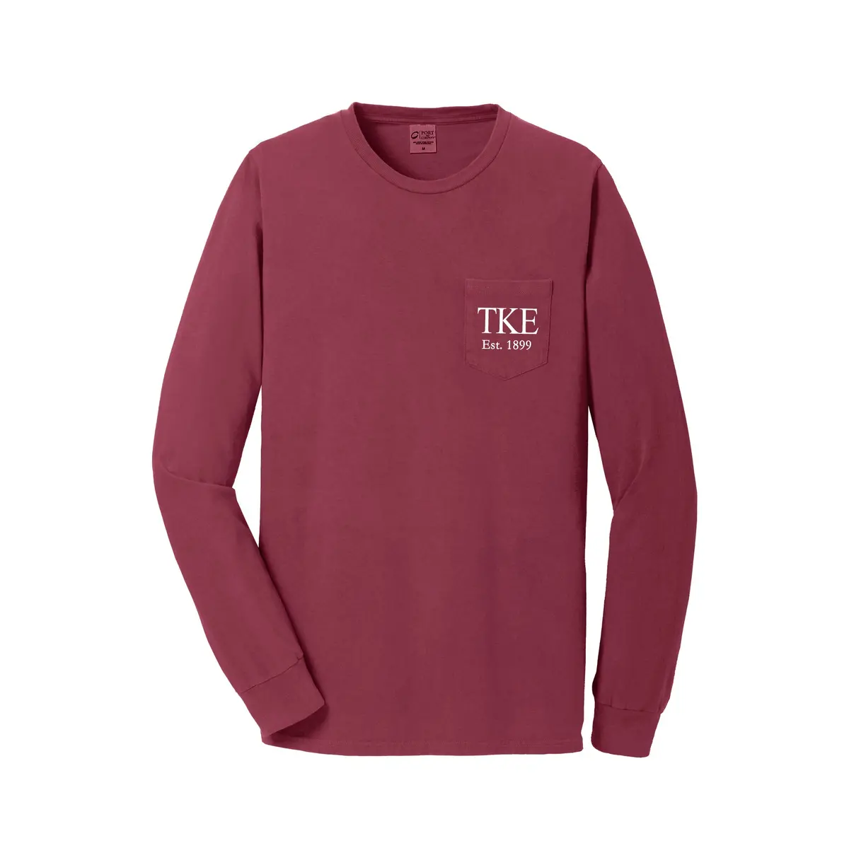Tau Kappa Epsilon Long Sleeve Pocket Tee 1