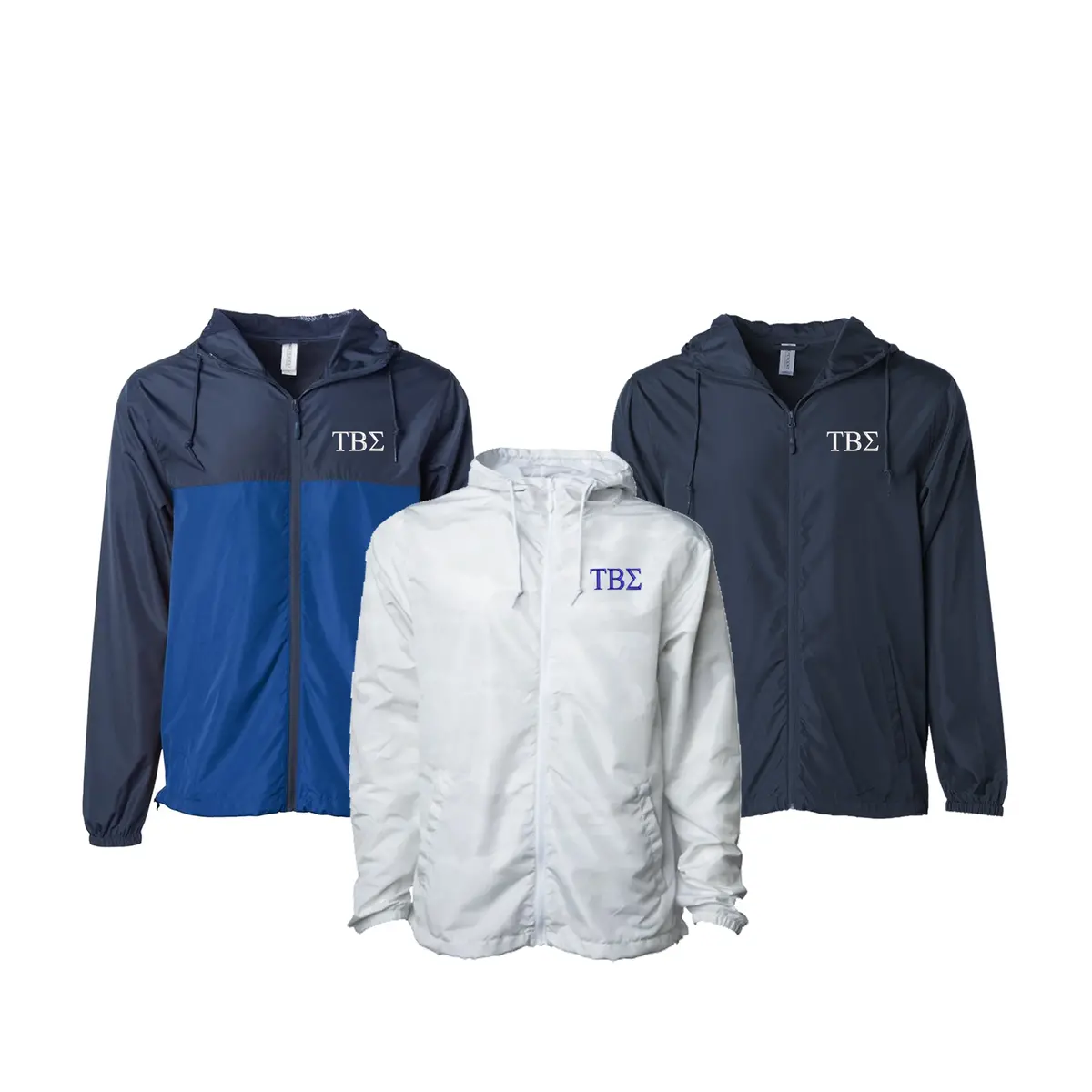 Tau Beta Sigma Windbreaker Jacket - Letters 1