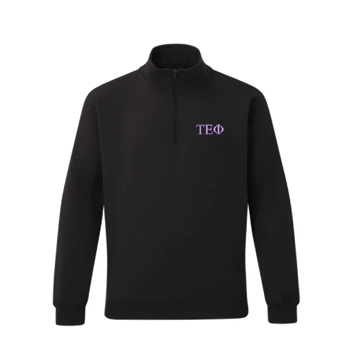 Tau Epsilon Phi Lululemon Steady State Half-Zip - Black 1