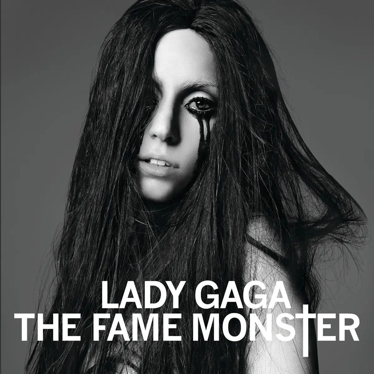 Lady Gaga - The Fame Monster (Black Hair Cover)  Ep Cd - Used D 1