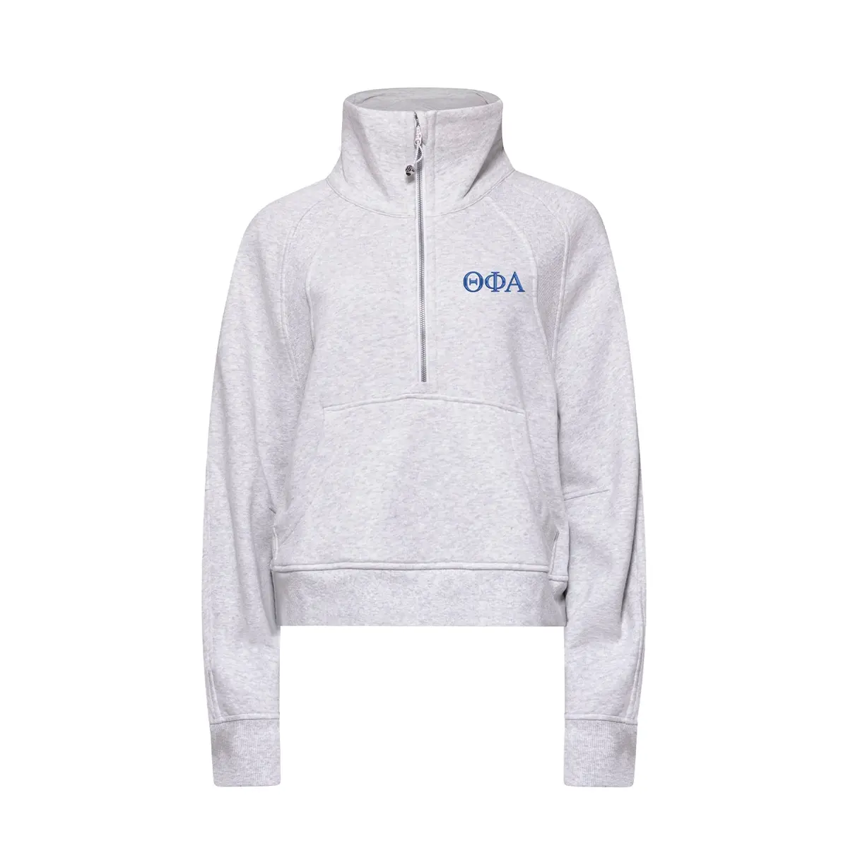 Theta Phi Alpha Lululemon Scuba Oversized Funnel-Neck Half Zip 1