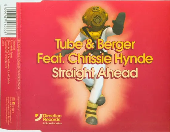Tube & Berger Ft: Chrissie Hynde - Straight Ahead (Import) Cd Single - Used 1