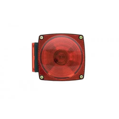 Left Side Square Stop/Turn/Tail Light With License Light 1