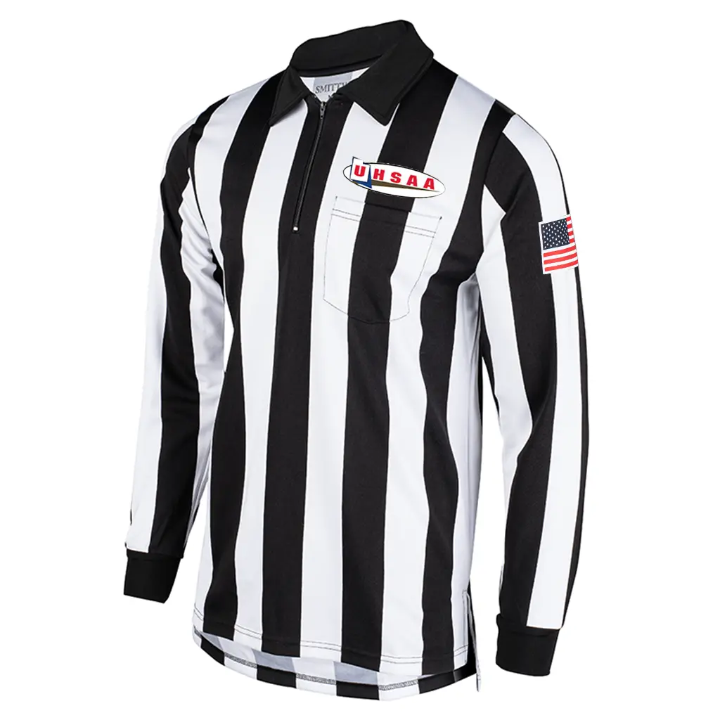 Utah Uhsaa Logo Dye Sublimated Long Sleeve Lacrosse Shirt 1