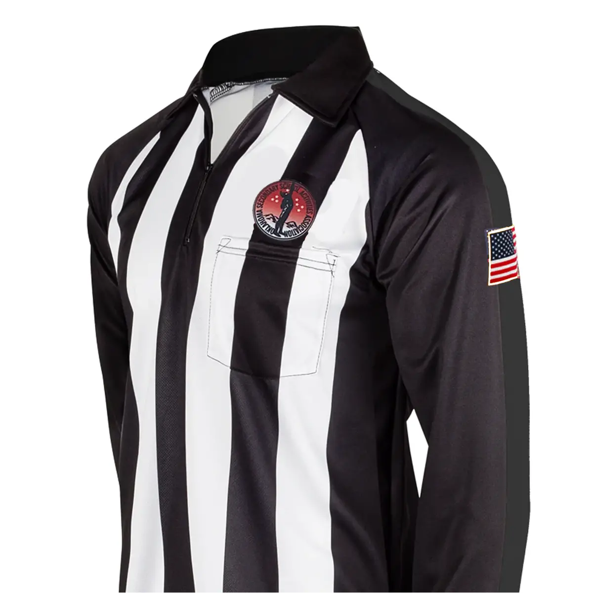 Oklahoma Ossaa Logo Long Sleeve Football Shirt 1