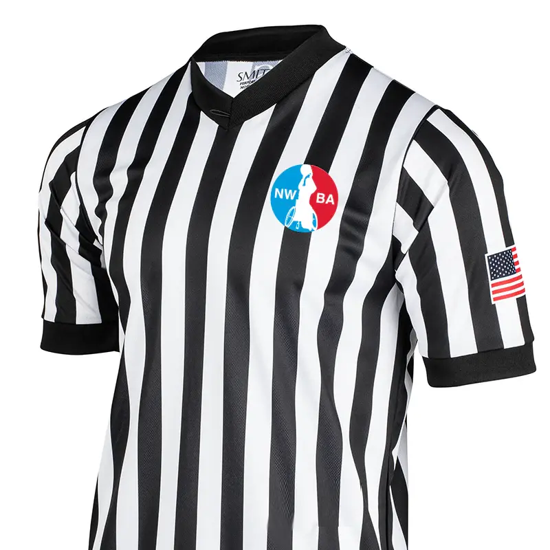 Usa201nwba National Wheelchair Basketball Logo Referee Shirt 1