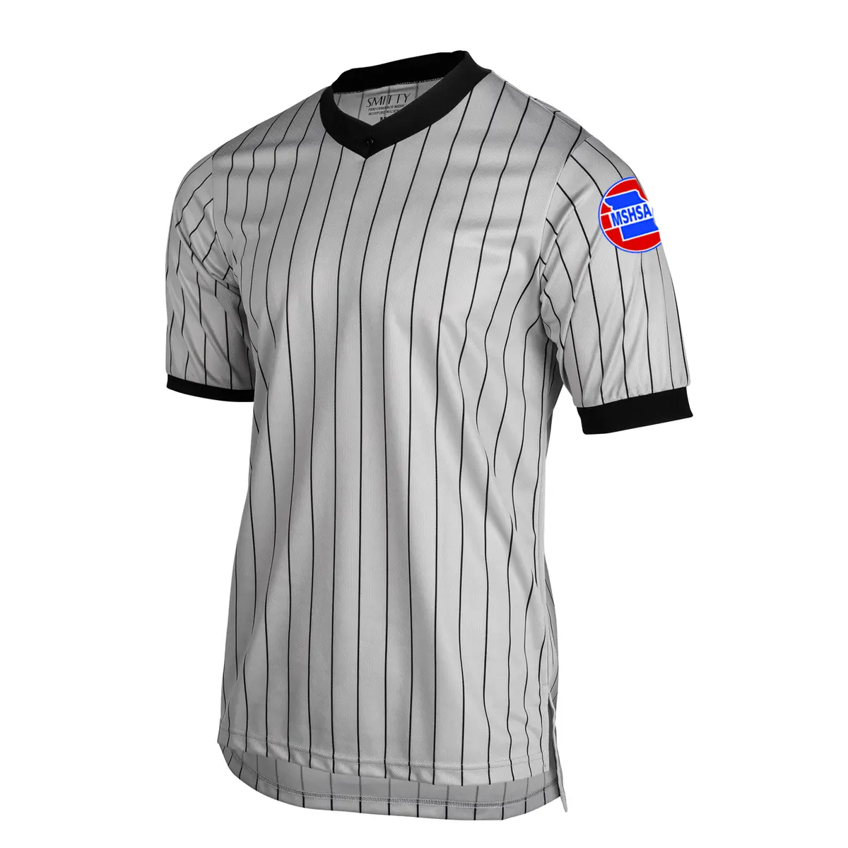 Missouri Mshsaa Logo Dye Sublimated Men's Grey Wrestling Shirts 1