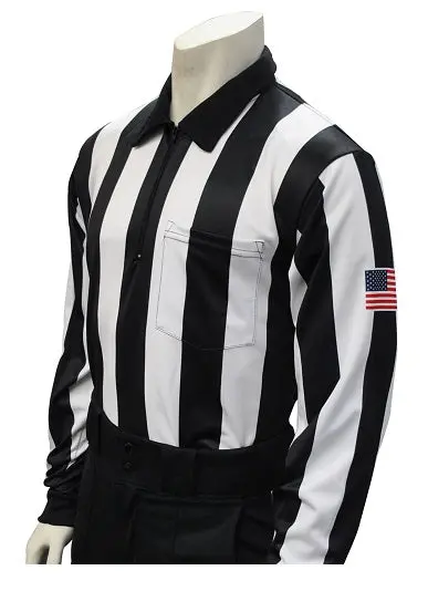 Usa138 Smitty Long Sleeve 2 1/4" Stripe W/ Dye Sublimated Flag 1