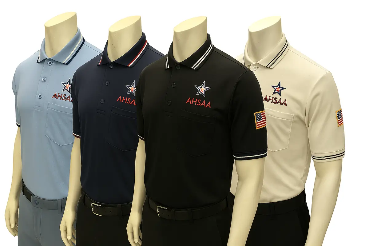 Alabama Ahsaa Logo Dye Sublimated Umpire Shirts 1
