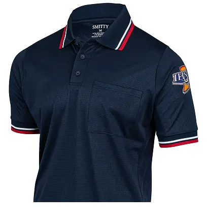 Indiana Ihsaa Logo Dye Sublimated Umpire Shirts (300) 1