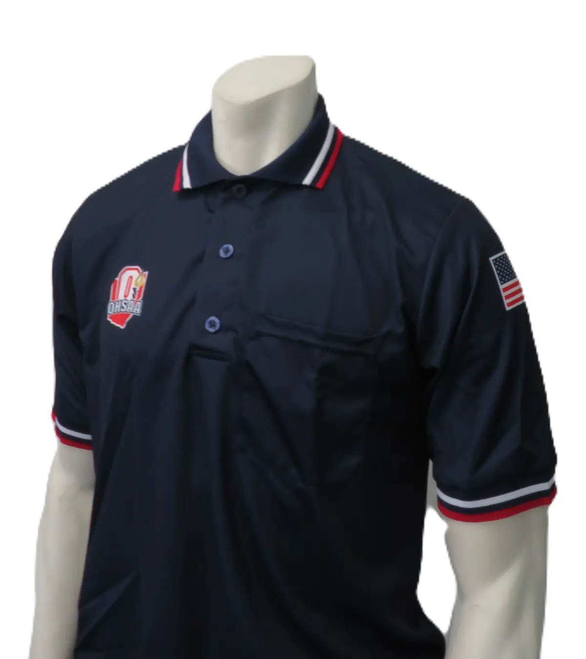 Ohio Ohsaa Logo Dye Sublimated Umpire Shirts 1