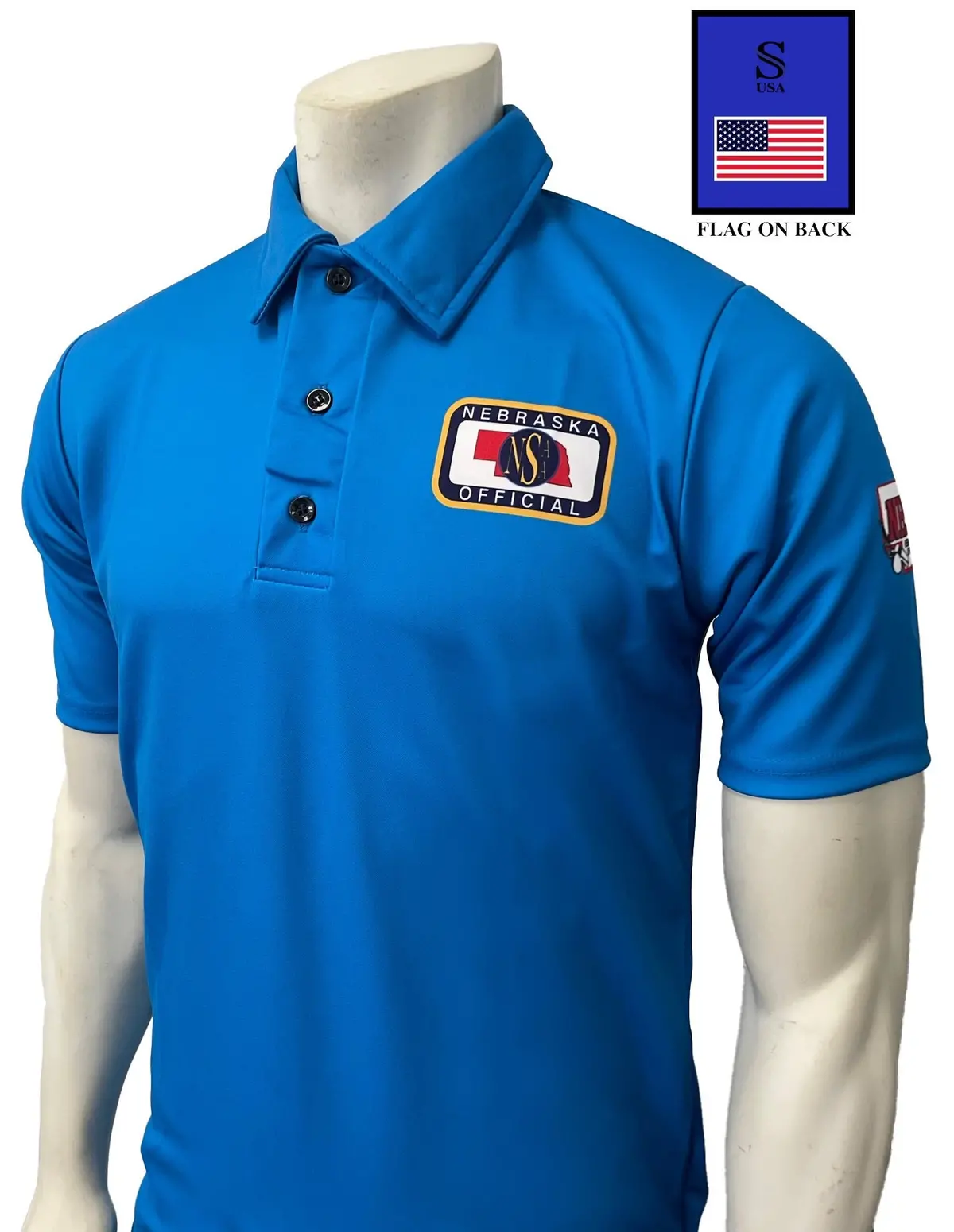 Nebraska Ne-Nhs Logo Dye Sublimated Men's Volleyball Shirts 1