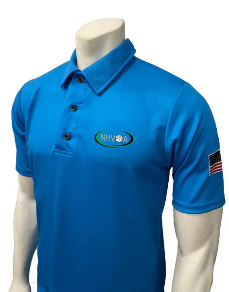 New Hampshire Nhvoa Logo Dye Sublimated Men's Volleyball Shirts 1