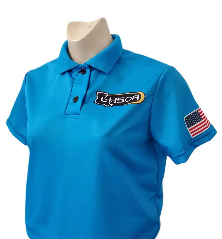Louisianna Lhsoa Logo Dye Sublimated Women's Volleyball Shirts 1