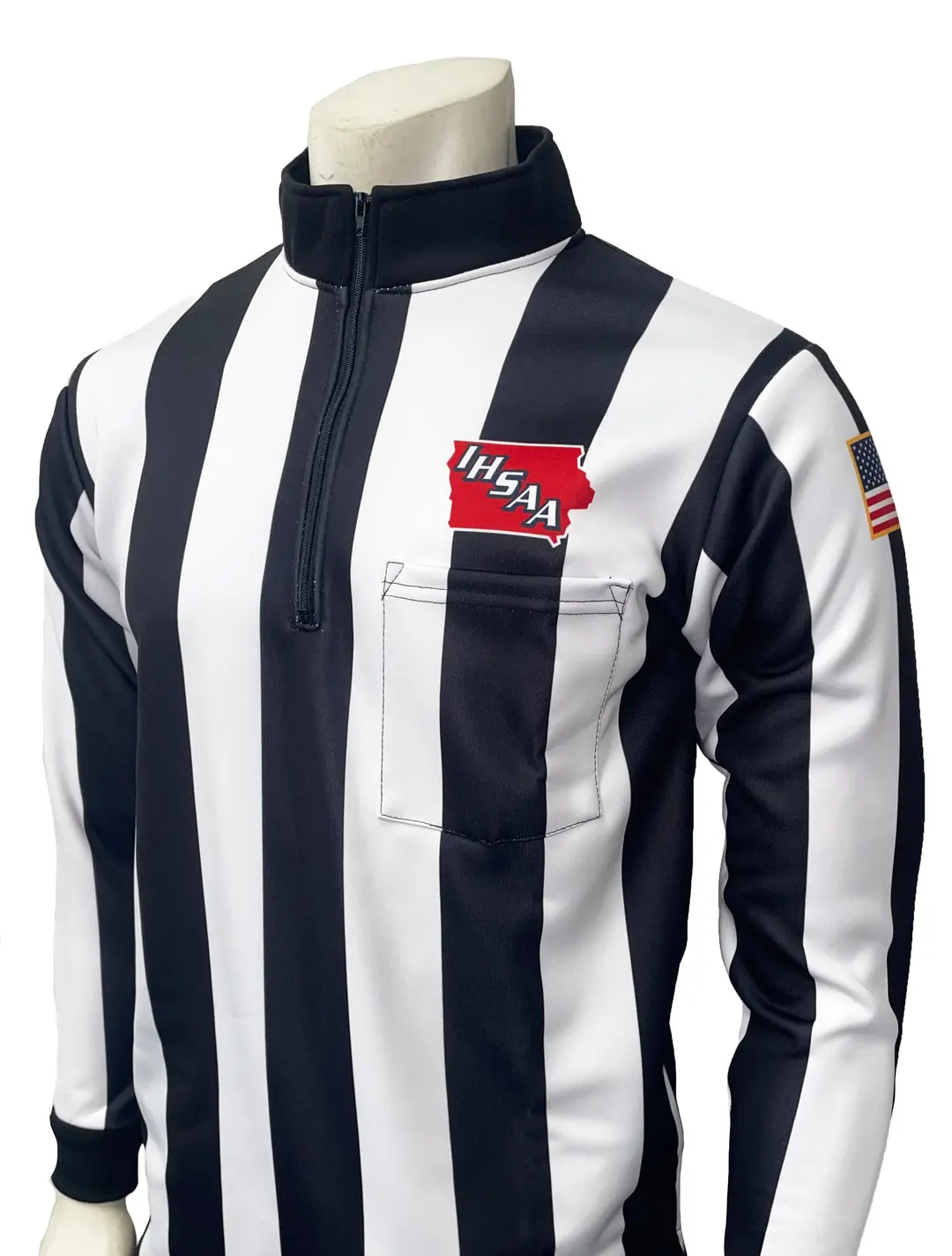Iowa Ihsaa Logo Dye Sublimated Long Sleeve Rain Shirt 1