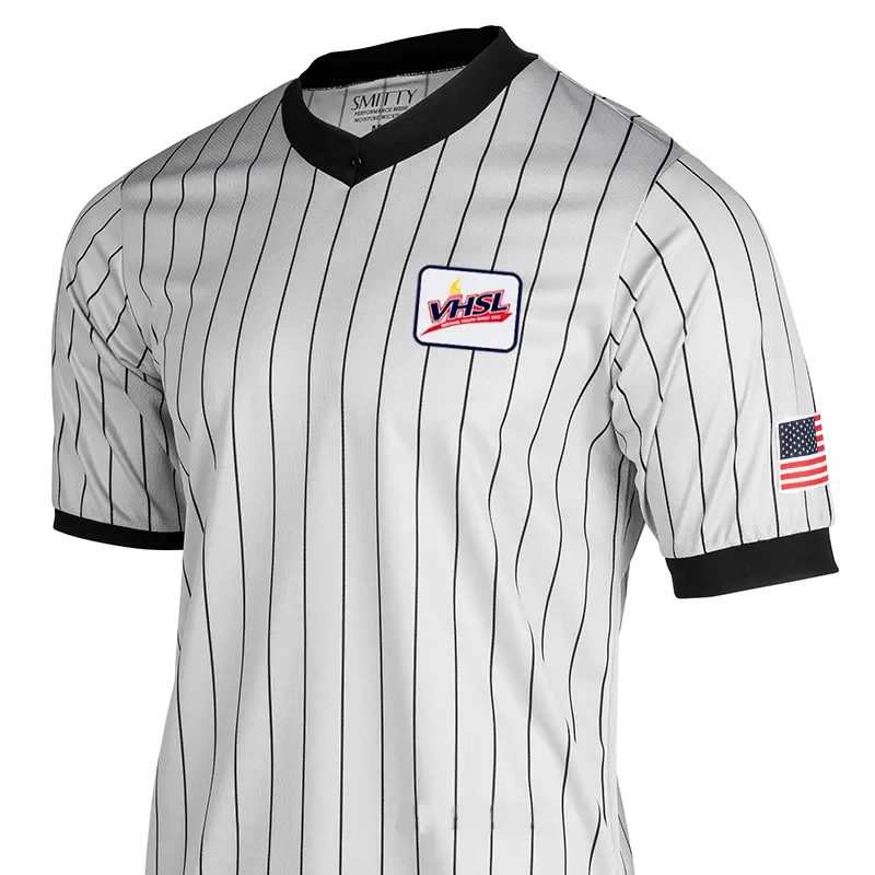 Virginia Vhsl Logo Dye Sublimated Men's Grey Wrestling Shirts 1