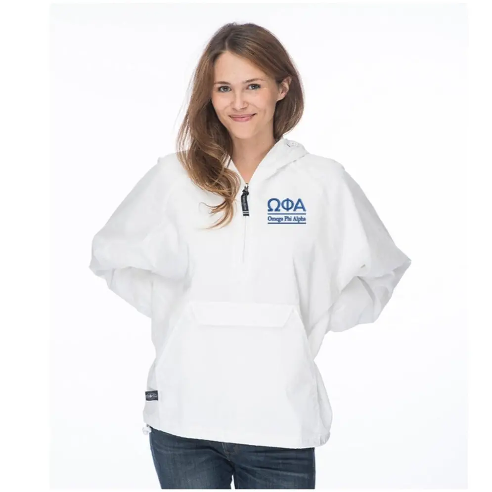 Omega Phi Alpha Lined Windbreaker 1