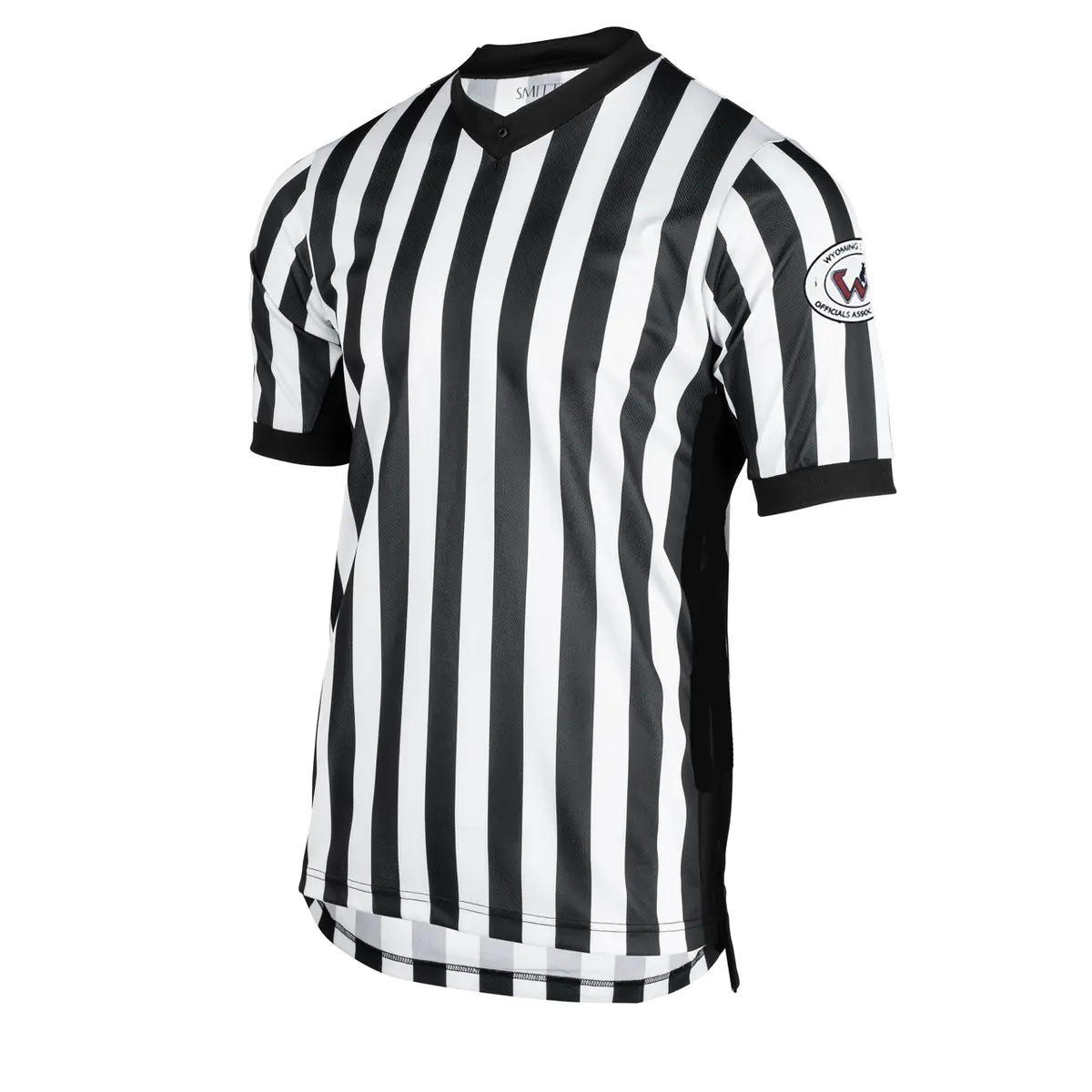 Wyoming Whsaa Logo Dye Sublimated Men's Basketball Shirts W/Side Panel 1