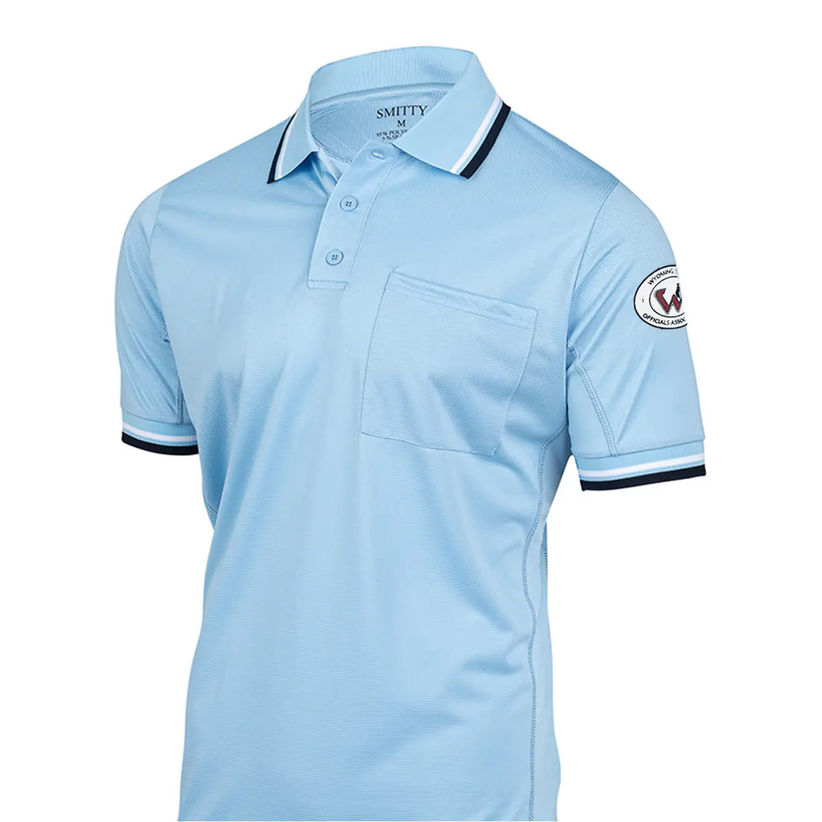 Wyoming Whsaa Logo Dye Sublimated Softball Umpire Shirts 1