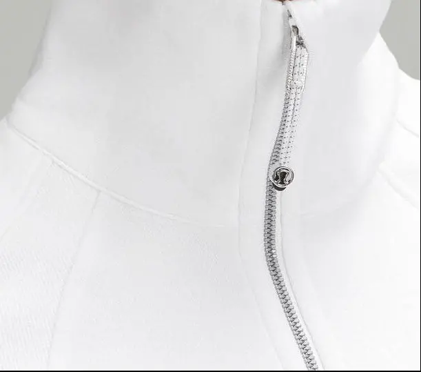 Alpha Omicron Pi Mom Lululemon Scuba Oversized Funnel-Neck Half Zip - White - Xi Omicron Parents Club 3