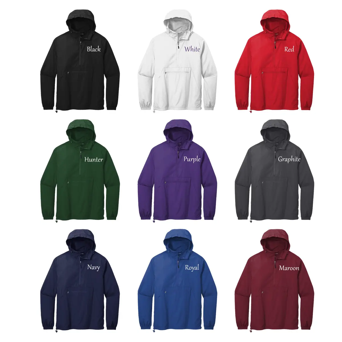 Delta Zeta Windbreaker - Letters 5