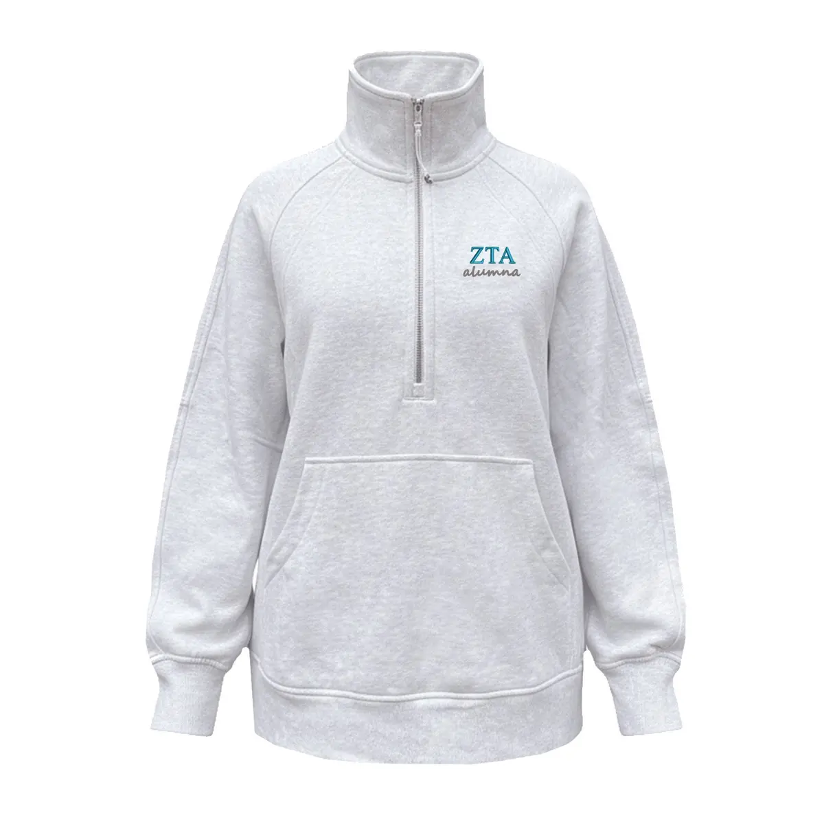 Zeta Tau Alpha Alumna Lululemon Scuba Oversized Funnel-Neck Half Zip Long 1