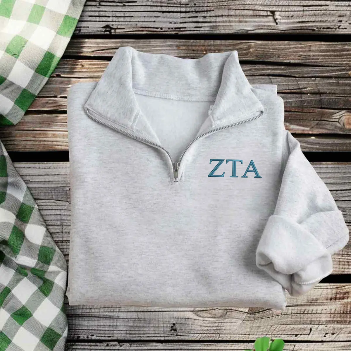 Zeta Tau Alpha Qzip Sweatshirt 1