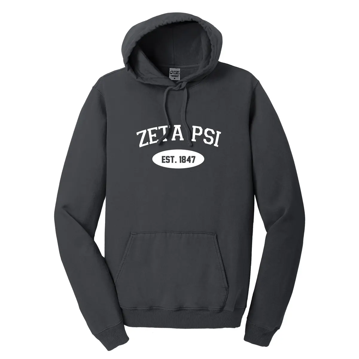 Zeta Psi Hooded Pullover Vintage Sweatshirt 1