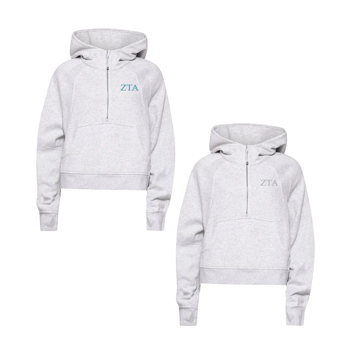 Zeta Tau Alpha Lululemon Scuba Oversized Half-Zip Hoodie 3