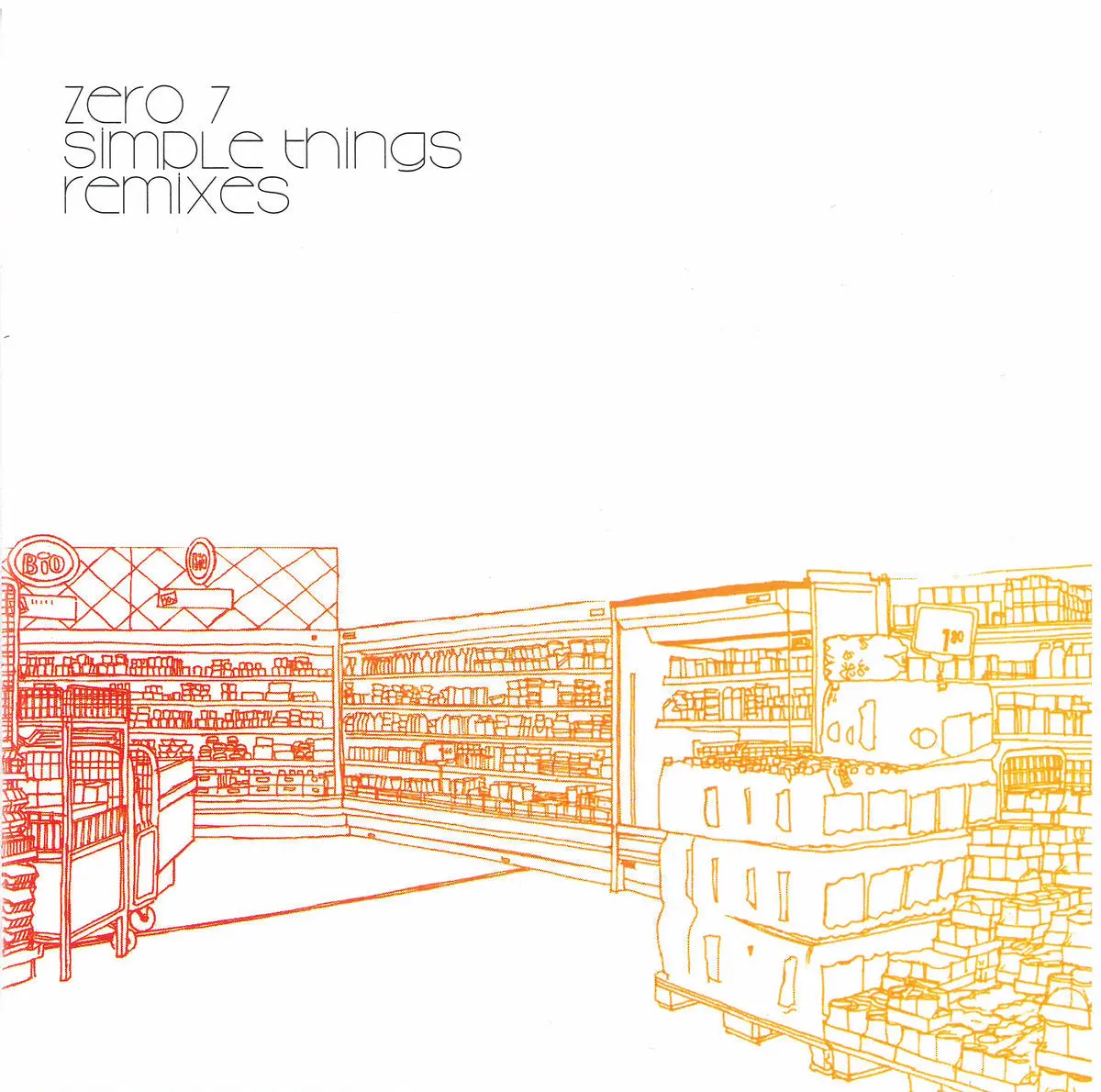 Zero 7 Featuring Sia  - Simple Things (Remixes) Cd Ep - Used 1