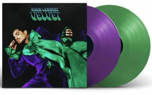 Adam Lambert - Velvet [2Lp] (Purple & Green Vinyl, Gatefold) New 1