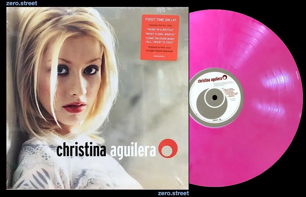 Christina Aguilera - Pink Vinyl Lp (New) Usa Shipping Only 1