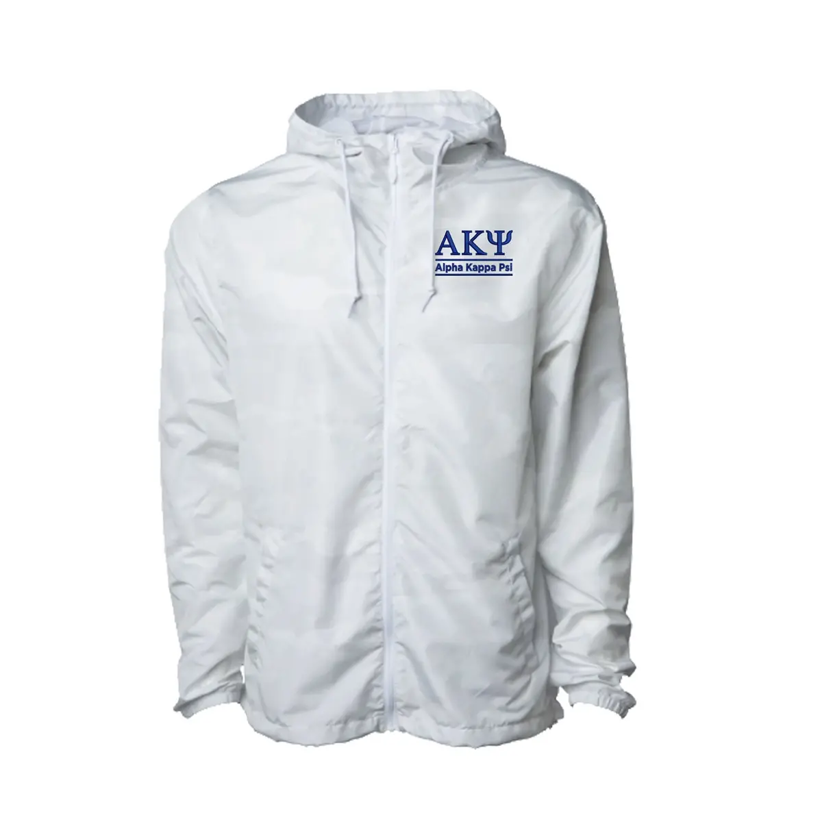 Alpha Kappa Psi Windbreaker Jacket 2 Line Design 1