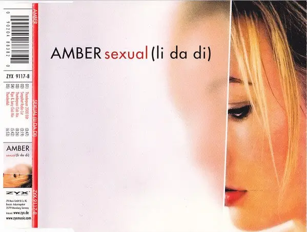 Amber - Sexual (Li Da Di) - Used Import German Cd Remix Single - Like New 1