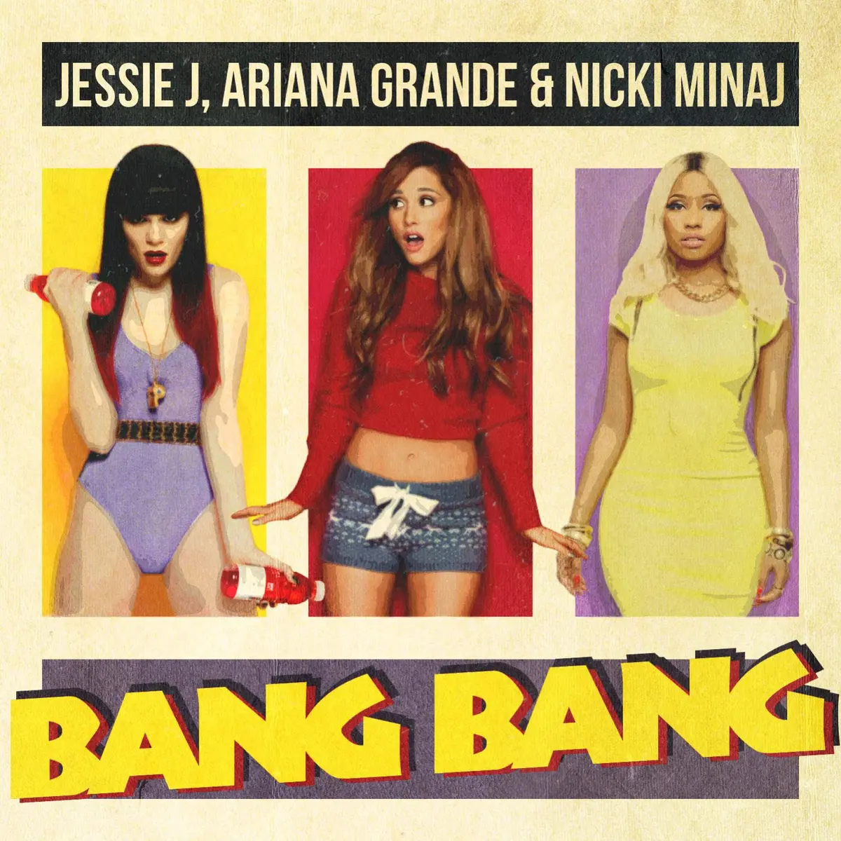 Jessie J, Ariana Grande, Nicki Minaj Bang Bang Remix Ep Cd Single 1