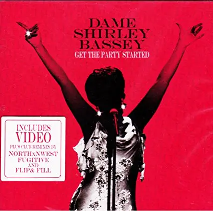 Shirley Bassey -Get This Party Started Cd Single, Remixes Limited Collector's Edition 1