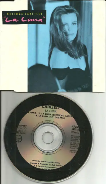 Belinda Carlisle - La Luna 3" Cd Import Single - Used Like New 1