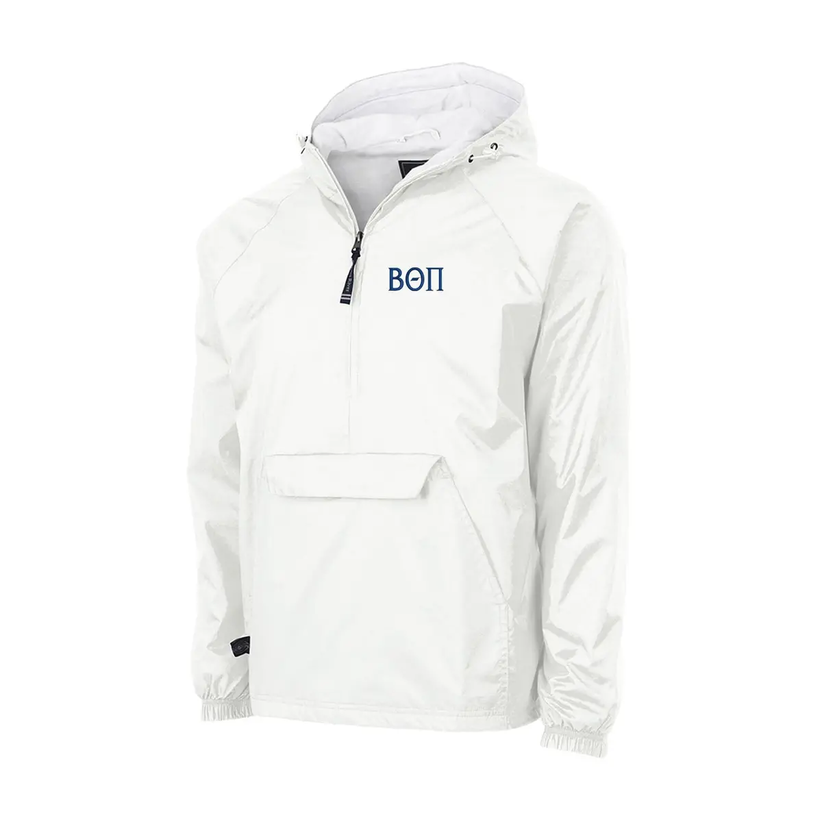 Beta Theta Pi Flannel Lined Windbreaker  - Letters 1