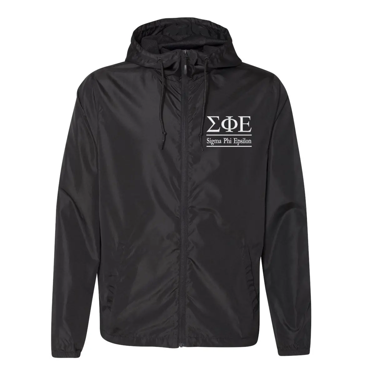 Sigma Phi Epsilon Full Zip Windbreaker 1