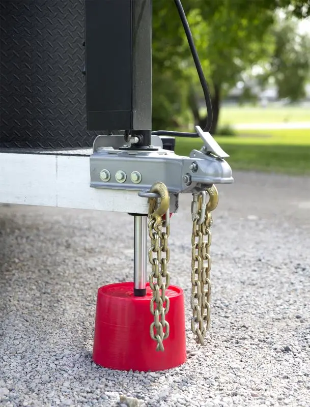 3608 Andersen Trailer Jack Blockª For Rv's & Trailers With Magnets. Stabilize Your Trailer And Extend Jack Life! 1
