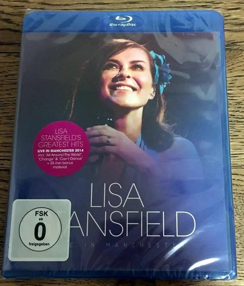 Lisa Stansfield Blu-Ray Live In Manchester 2017 New 1
