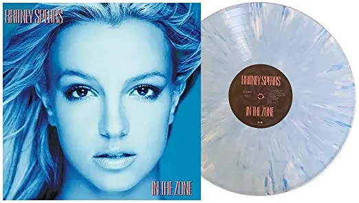 Britney Spears - In The Zone (Limited Edition Blue Marbled Colored Vinyl) Lp New (Us Orders Only) 1