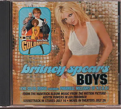 Britney Spears - Boys (Promo Cd Single) Used 1