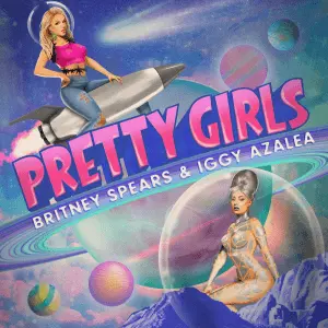 Britney Spears Ft: Iggy Azalea Pretty Girls (Remixes) Cd Single 1
